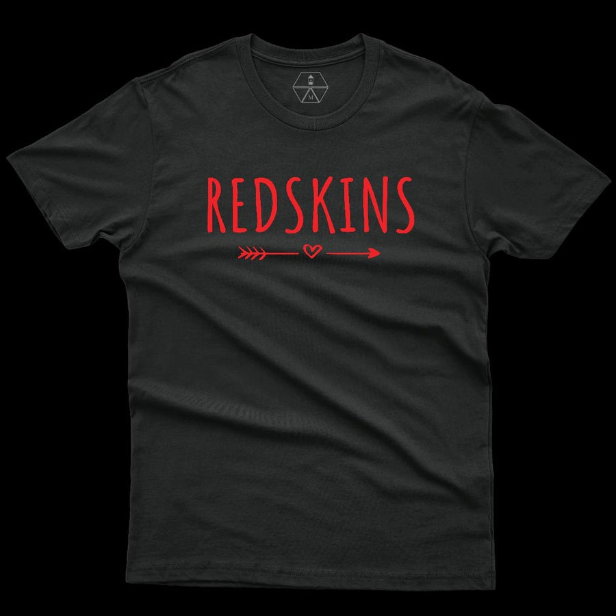 Redskins Heart & Arrow Short Sleeve Tee